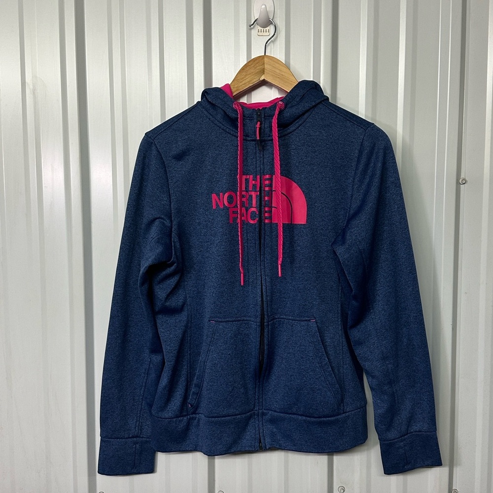 The North Face Zip Front Hoodie Women’s Cozy Fleece Jacket Athleisure Streetwear